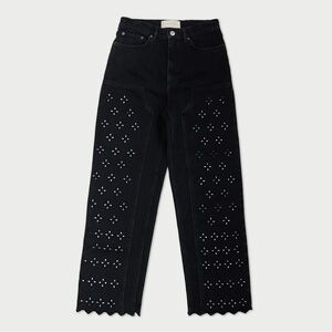 Loeffler Demi Embroidered Jeans